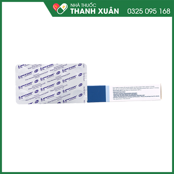 Thuốc Lipitor 20mg